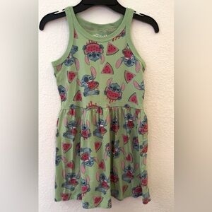 Stitch Watermelon Print Dress 7/8